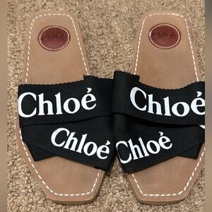 Chloe Woody Sandals/Slides